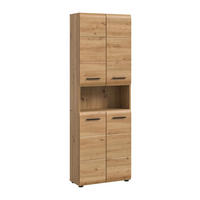 HOCHSCHRANK breit ICE (B/H/T: ca. 60/185/30 cm) in Artisan Oak Nachbildung/Artisan Oak Nachbildung - Eiche Artisan, Holz (60/185/30cm)