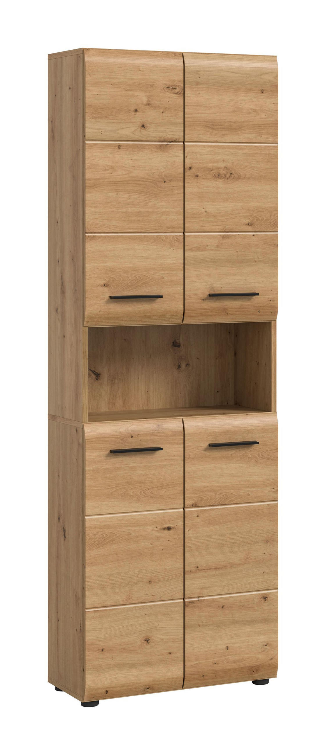 HOCHSCHRANK breit ICE (B/H/T: ca. 60/185/30 cm) in Artisan Oak Nachbildung/Artisan Oak Nachbildung - Eiche Artisan, Holz (60/185/30cm)