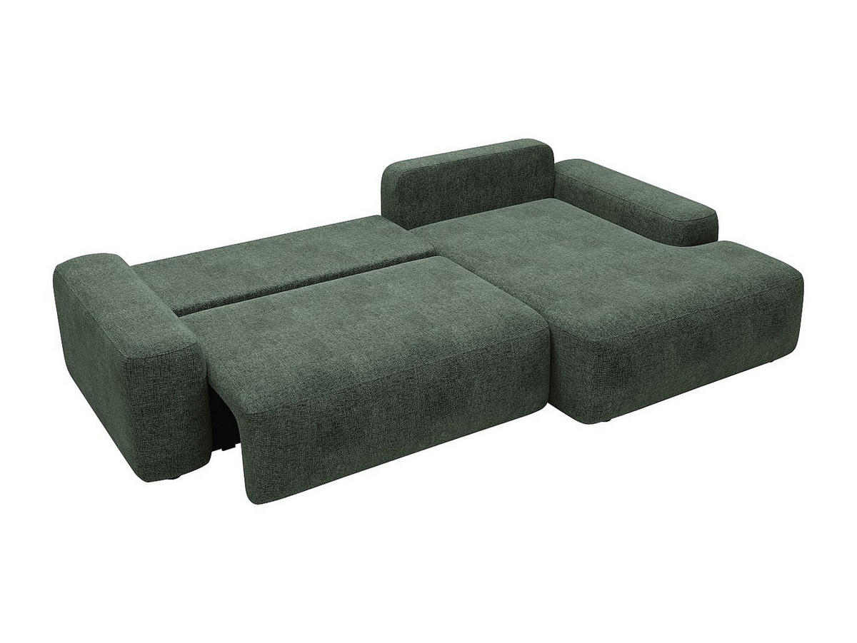 SCHLAFSOFA - 4 Personen - stoff - tannengrün Daviso - Waldgrün, Textil (264/87/162cm) - Vente-Unique