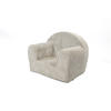 KINDERSESSEL MINI aus Kuschel-Cord in Beige - Beige, Textil (40/39/33cm) - Fortisline