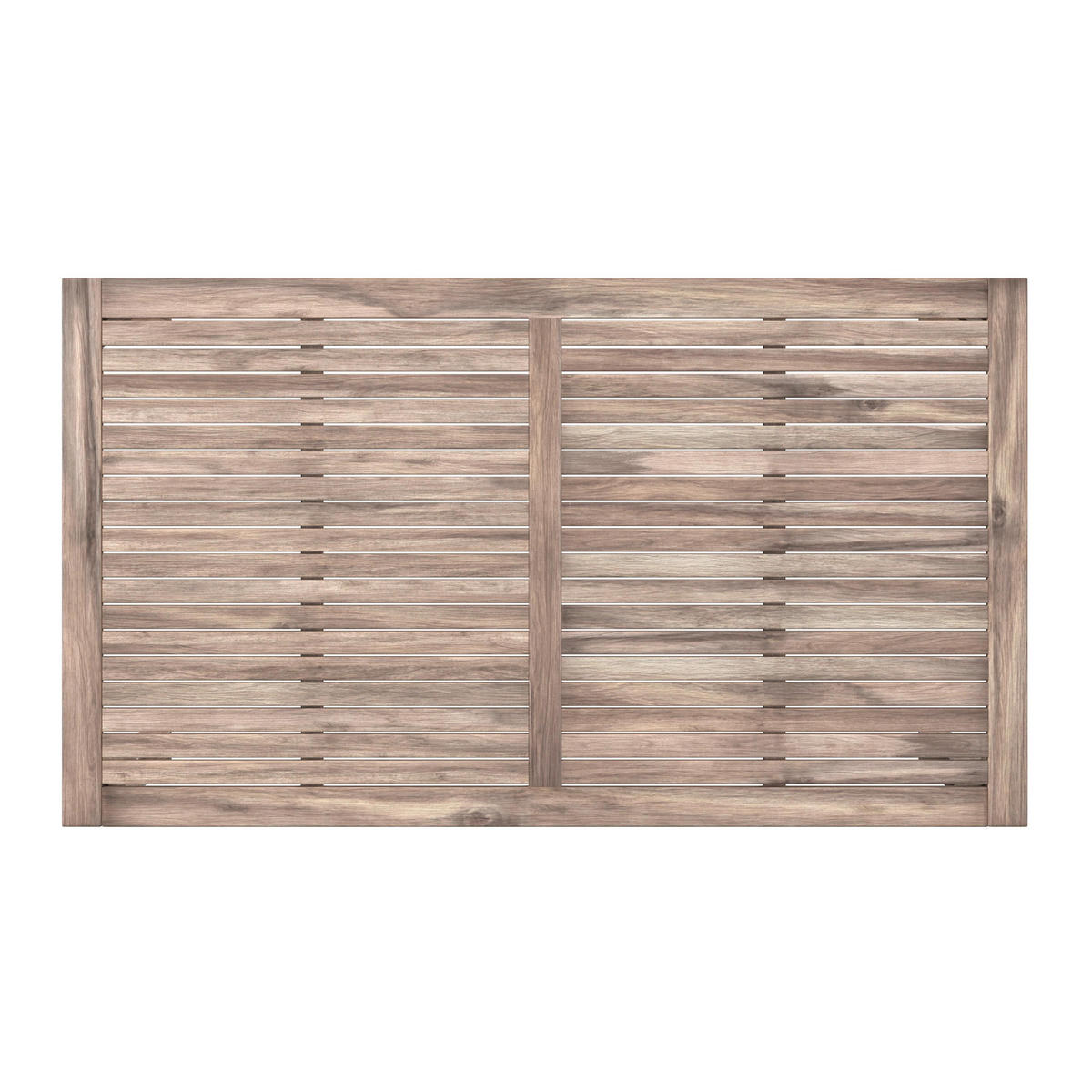 GARTENSET Aldina Steingrau Holz/Outdoorstoff - Grau, Holz - Bessagi Garden