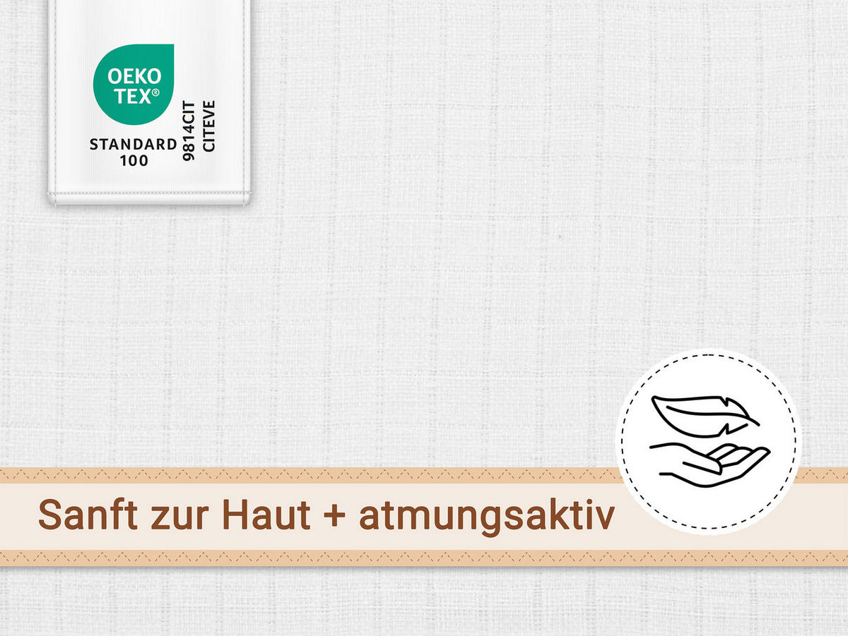 WASCHHANDSCHUH, 10er-Set, 17x22 cm, 100% Baumwolle, Weiß - Weiß, Textil (17/22cm) - Zollner