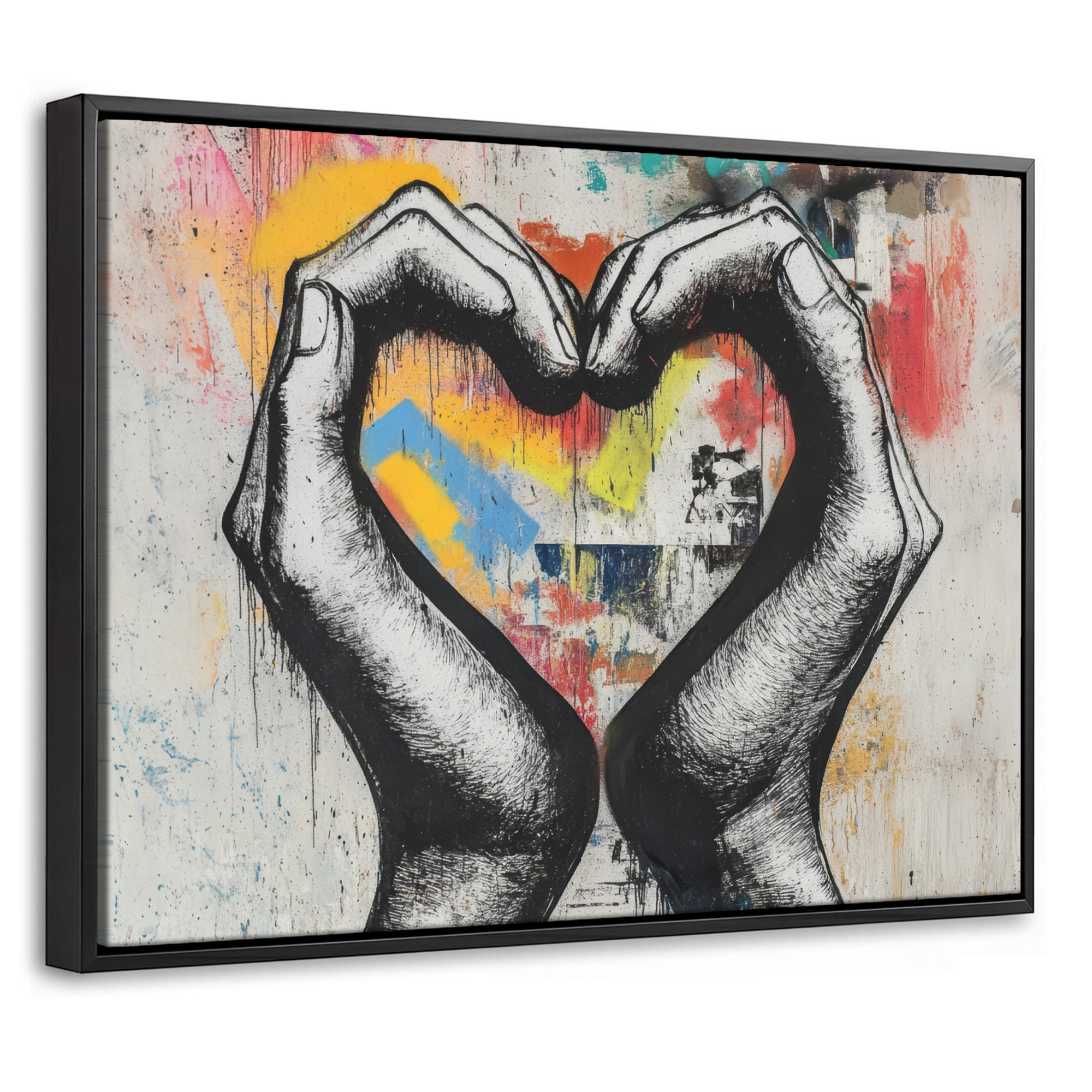 MuchoWow Leinwand Mehrfarbig 40x30 cm