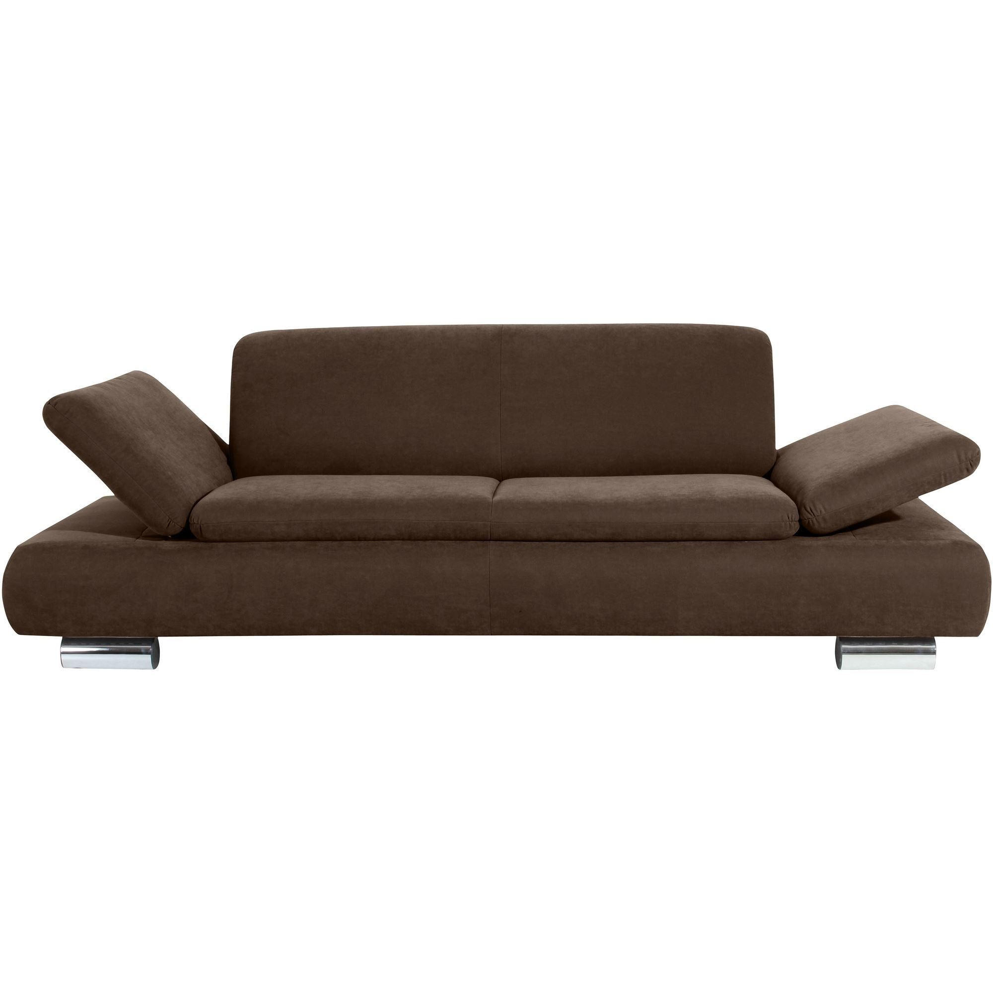 Thumbnail - 58aufmkessel Sofa, Braun, Kunststoff, 221x76x90 cm, Wohnzimmer, Sofas & Couches, Sofas, 2-Sitzer Sofas