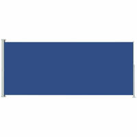 SEITENMARKISE Ausziehbar 180x500 cm Blau - Blau, Textil (500/180/500cm) - furnicato