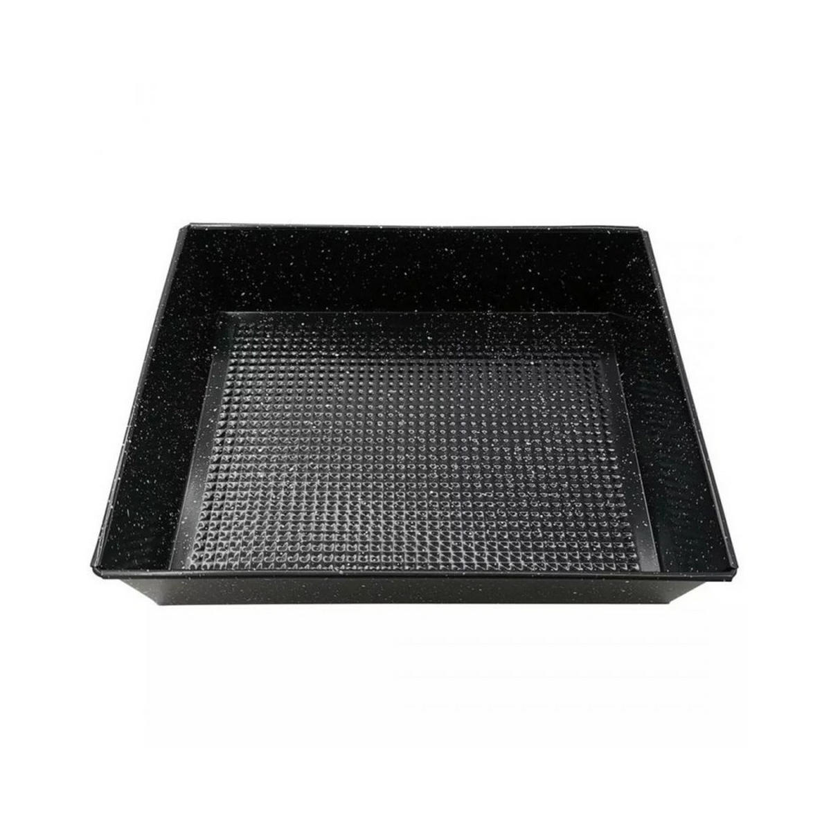 BACKFORM Schwarz 27/24/6 cm KH1775 - Schwarz, Metall (24/6/27cm) - Kinghoff 