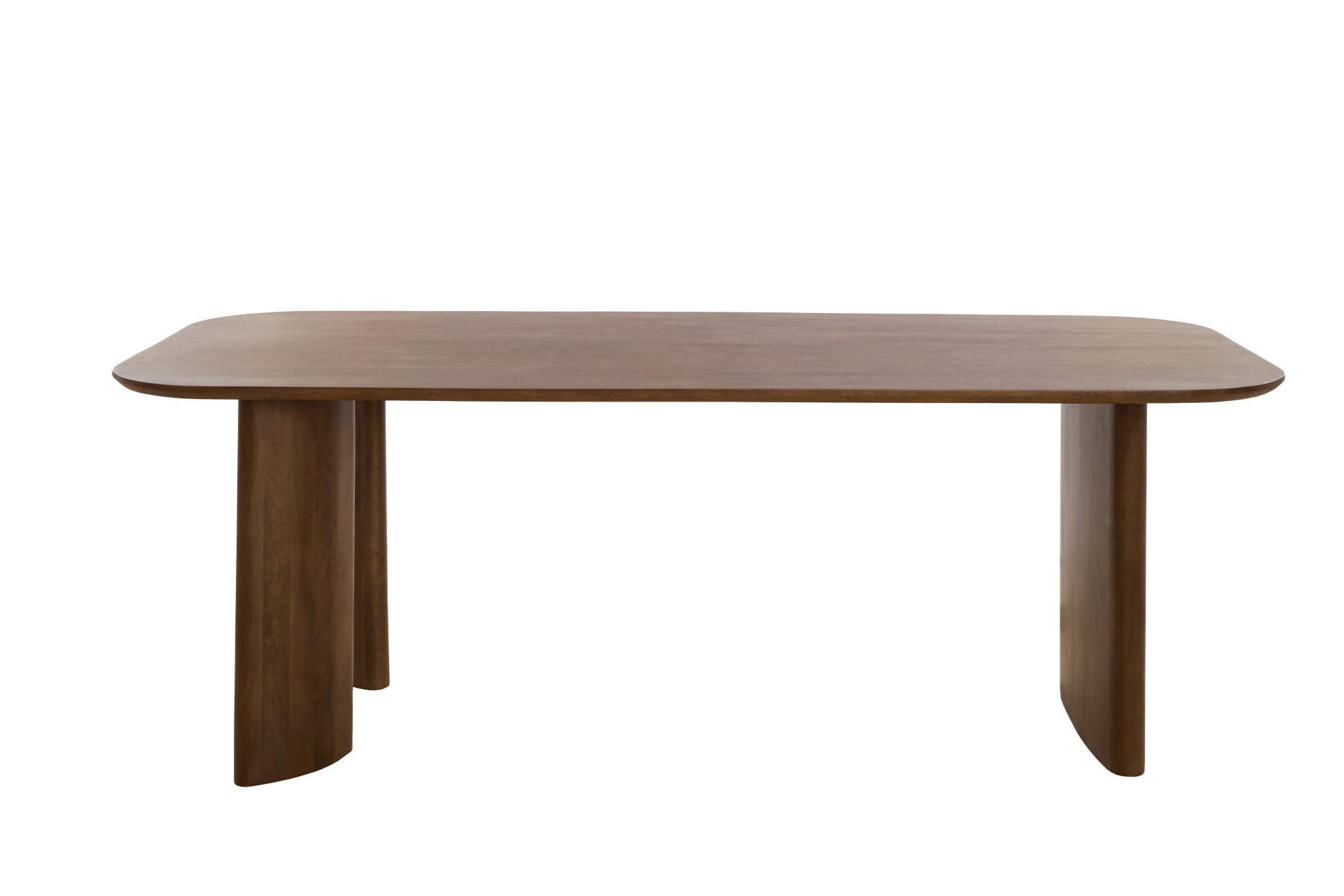 ESSTISCH Aymara Braun 220/100/76 cm - Braun, Holz (220/100/76cm) - Light & Living