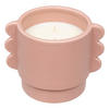 DUFTKERZE Keramik Bliss 370 g - Rosa, Keramik (10.2/13cm) - Atmosphera Createur d´interieur