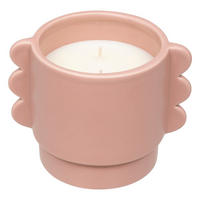 DUFTKERZE Keramik Bliss 370 g - Rosa, Keramik (10.2/13cm) - Atmosphera Createur d´interieur