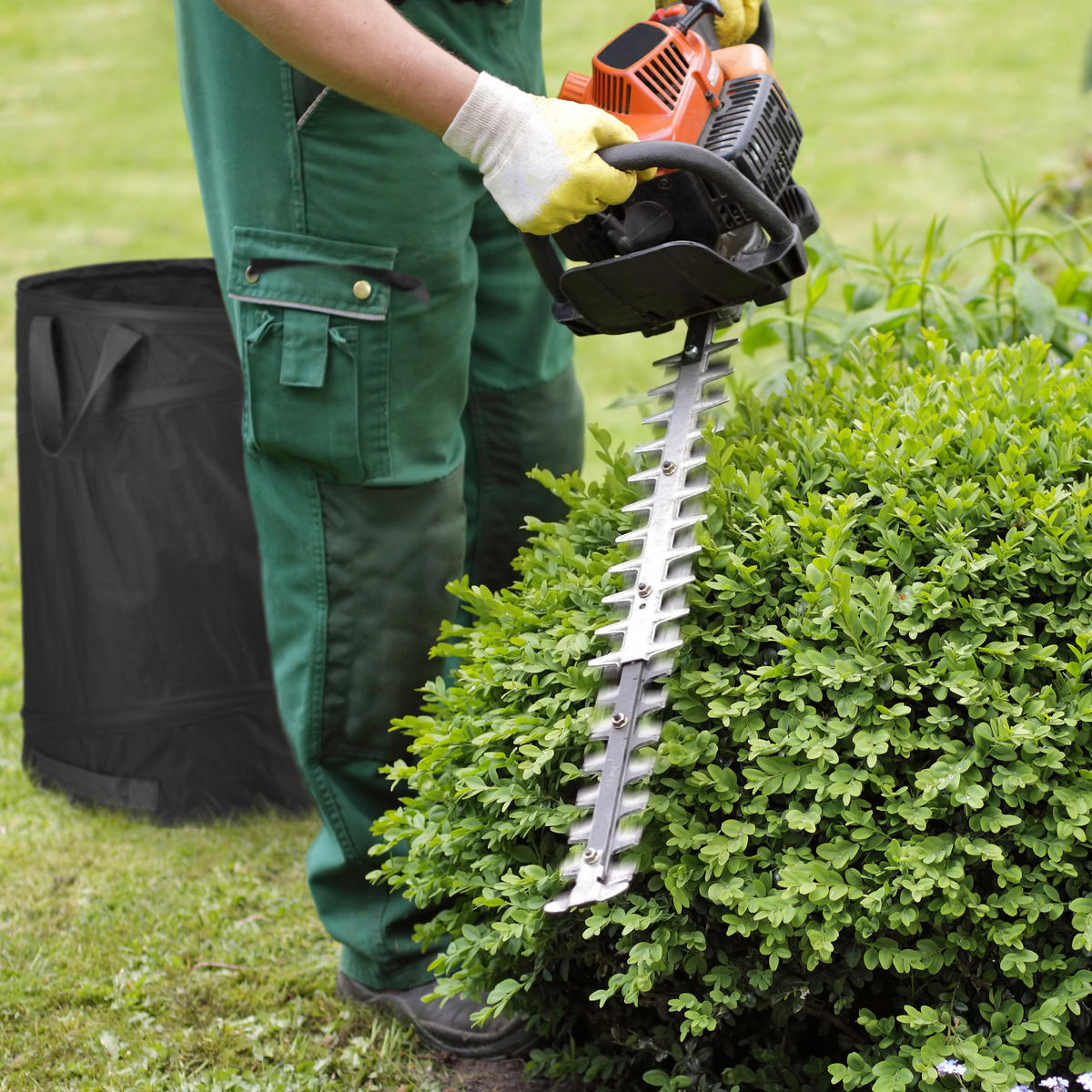 3XLAUBSACK - Schwarz, Kunststoff/Textil (46/47/46cm) - Relaxdays