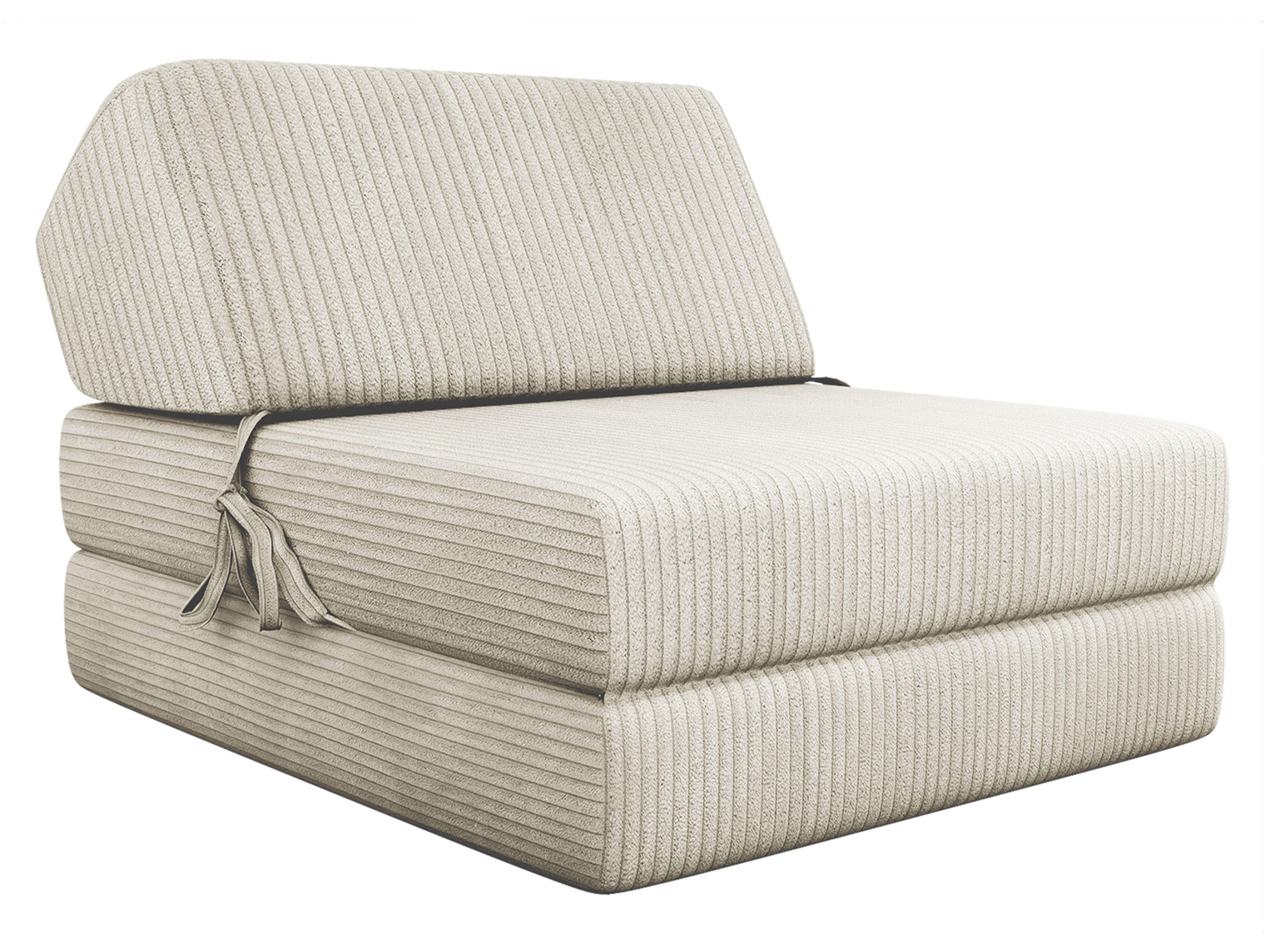 KLAPPSOFA Kevin Cord - Beige, Textil (73/58/90cm) - MIRJAN24