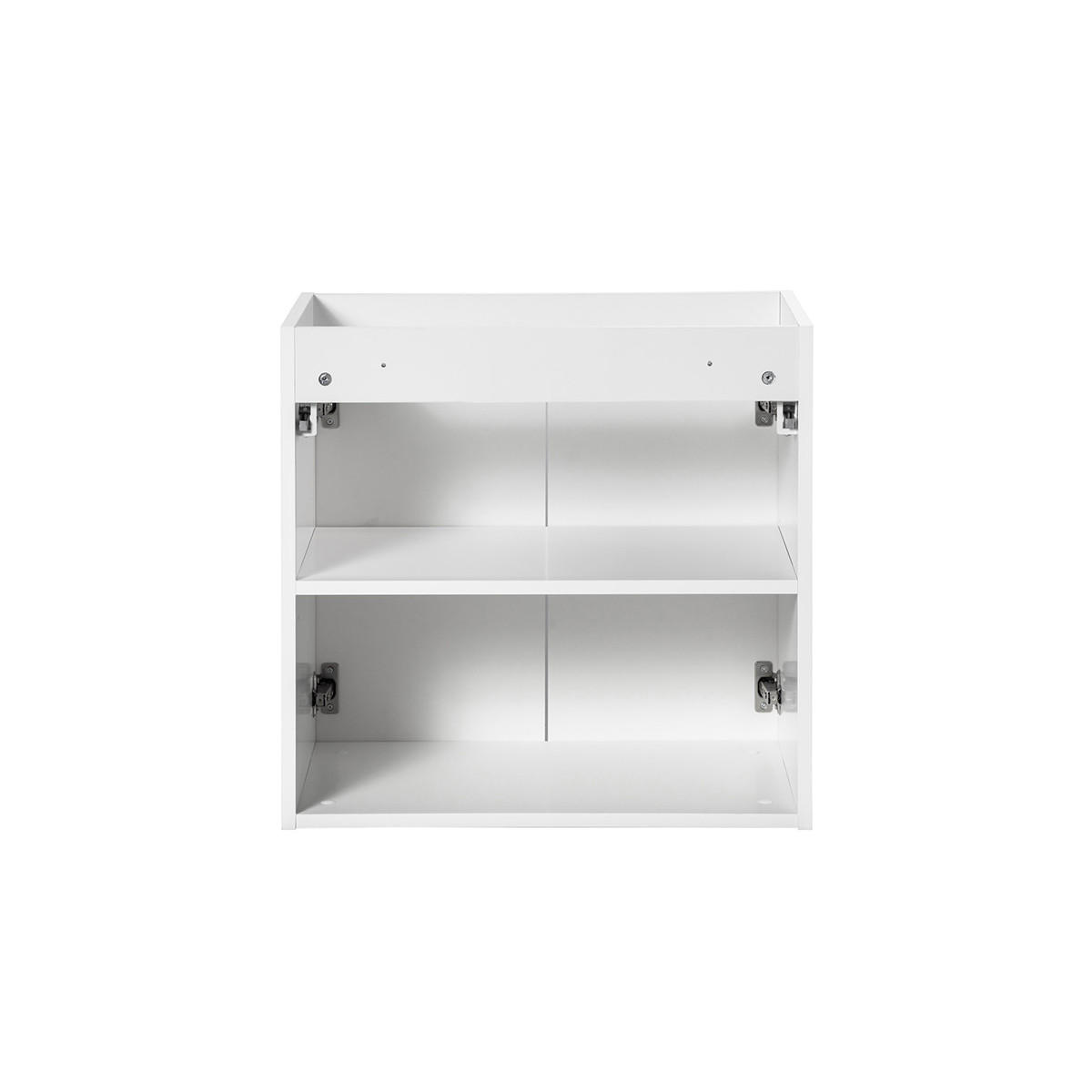 KOUPELNOVÝ NÁBYTEK 80.4cm Riva 2er-Set Bílá a dřevo - bílá, kompozitní dřevo (80.4/59.5/40cm) - Petits-meubles