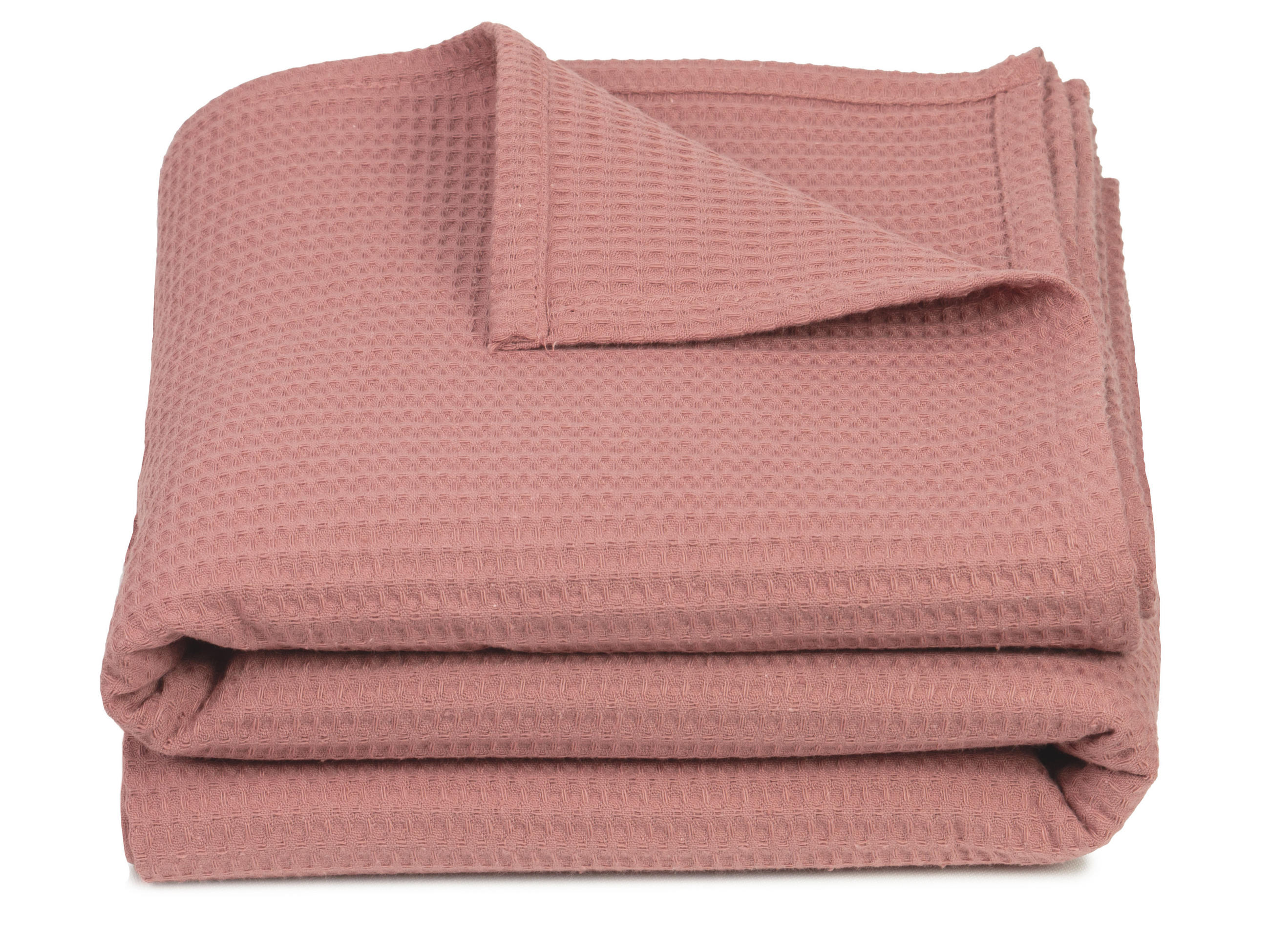 KUSCHELDECKE, 150x200 cm, 100% Baumwolle, Rosa - Altrosa, Textil (150/200cm) - Zollner