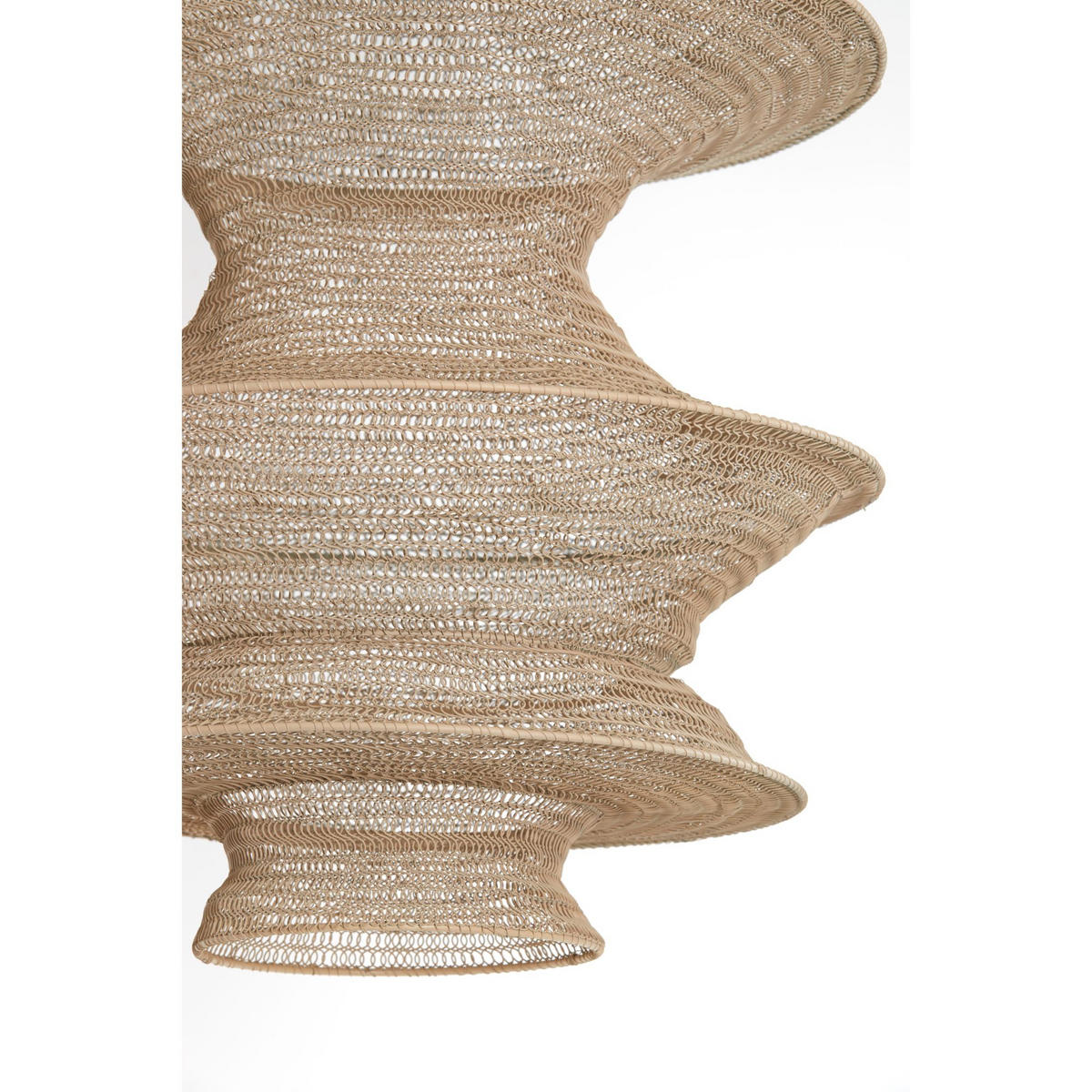 HÄNGELAMPE Nakisha Braun Ø48/82 cm - Braun, Metall (48/48/82cm) - Light & Living