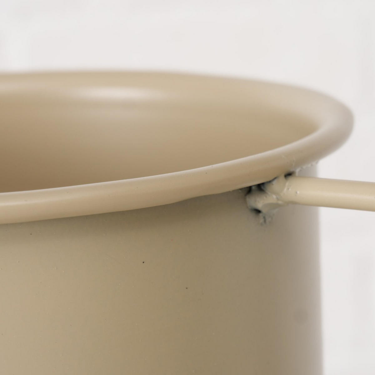 PFLANZENSTÄNDER aus Metall Camilio Beige 27/27/75 cm - Beige, Metall (75cm) - Boltze Home