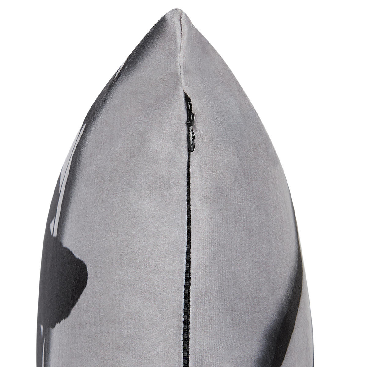 DEKOKISSEN 2er-Set Grau 45/45 cm Oradea - Grau, Textil (45/45cm) - Beliani