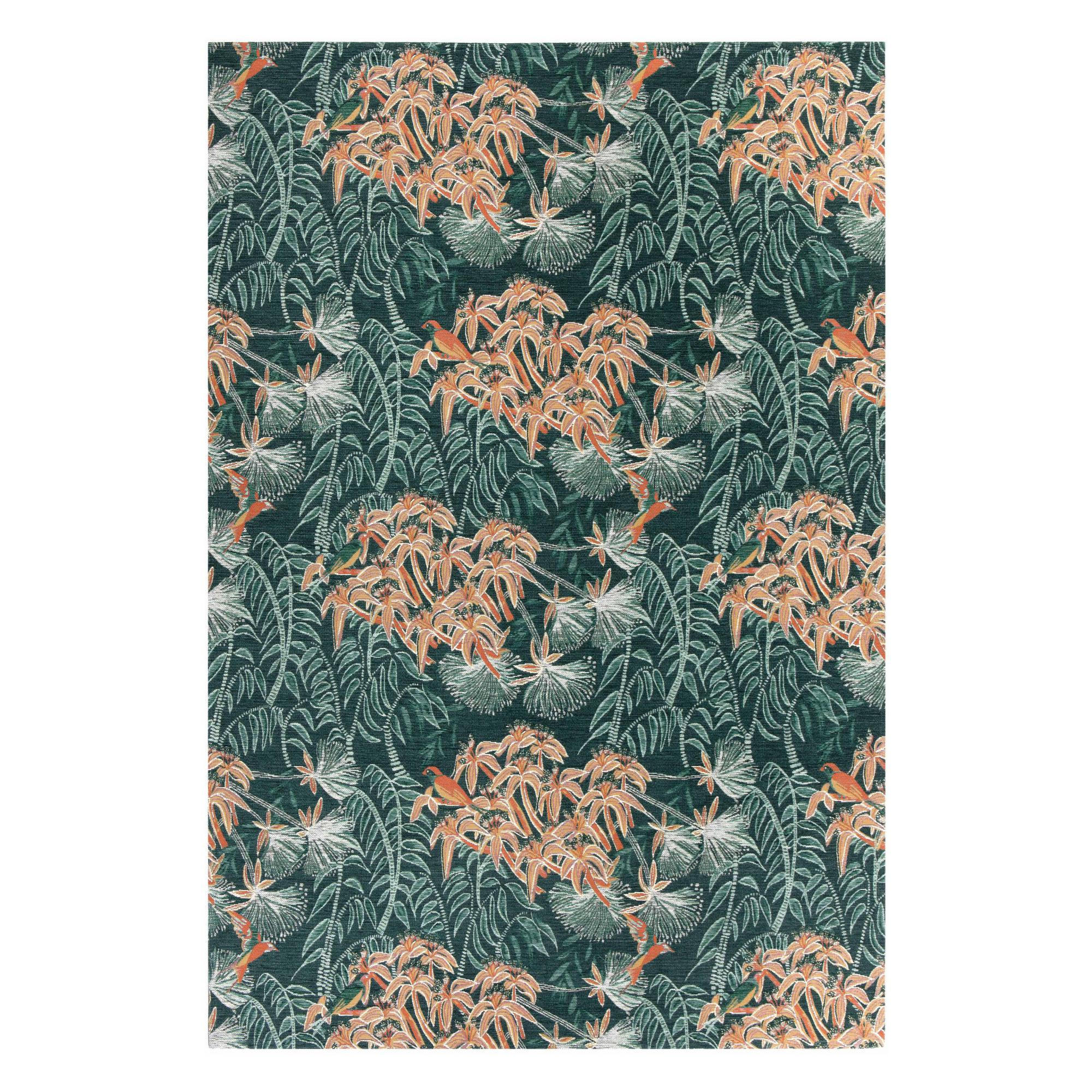 TEPPICH Nona prusse 155 x 230 x 1 cm - Blau, Textil (155/230cm) - Vivaraise