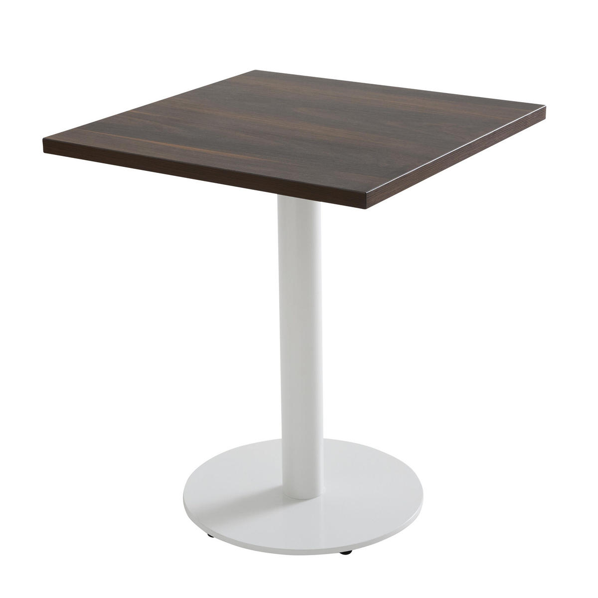 TISCHPLATTE quadratischer 60 cm, Dunkelholz - Eichefarben/Dunkelbraun, Holz/Holzwerkstoff (60/2/60cm) - Oviala