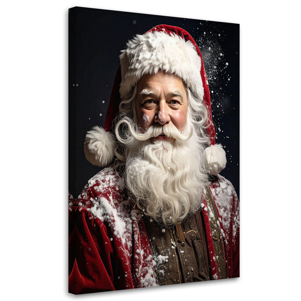 LEINWANDBILD Weihnachten 70x100cm - Rot, Textil (70/100cm) - Feeby