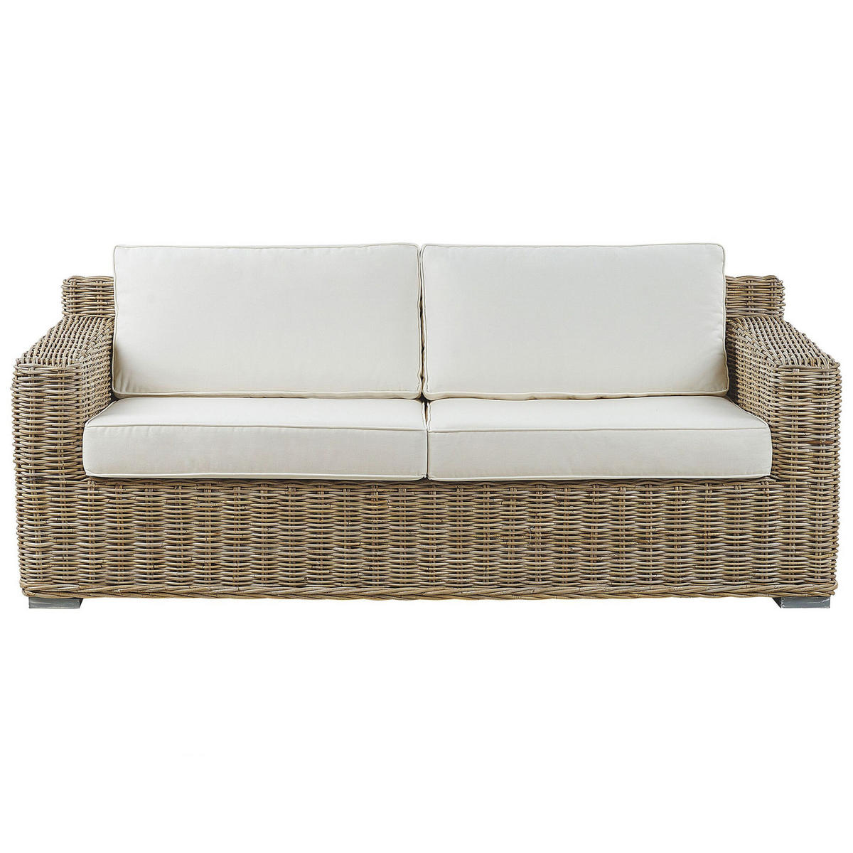 LOUNGE GARNITURA 4-sjed prirodni Ardea - prirodne boje, prirodni materijali - Beliani