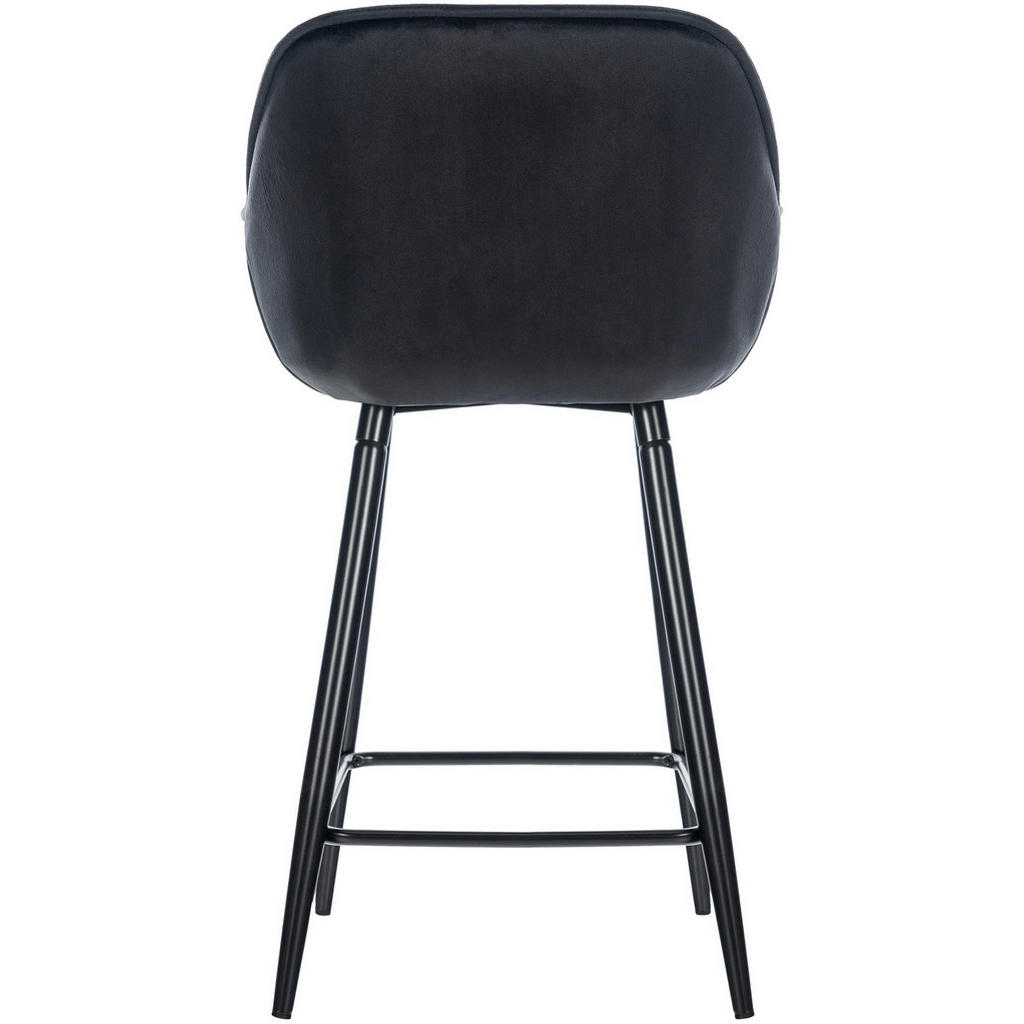 Thumbnail - CLP Barhocker, Schwarz, Textil, 54x103x57.5 cm, Esszimmer, Barmöbel, Barhocker