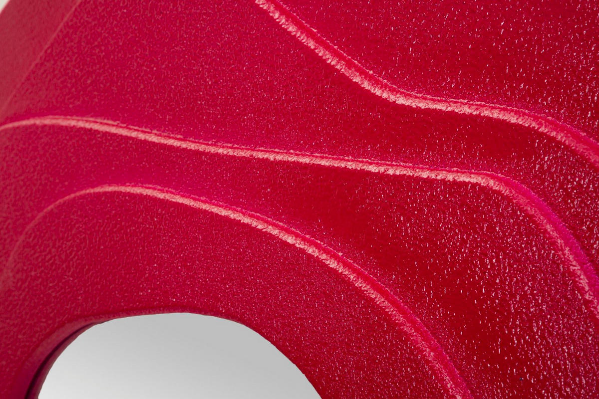 WANDSPIEGEL Dalia, fuchsia, MDF und Spiegelglas, 90 x 4 x 97 cm - Magenta, Glas/Holzwerkstoff (90/97/4cm) - Mauro Ferretti