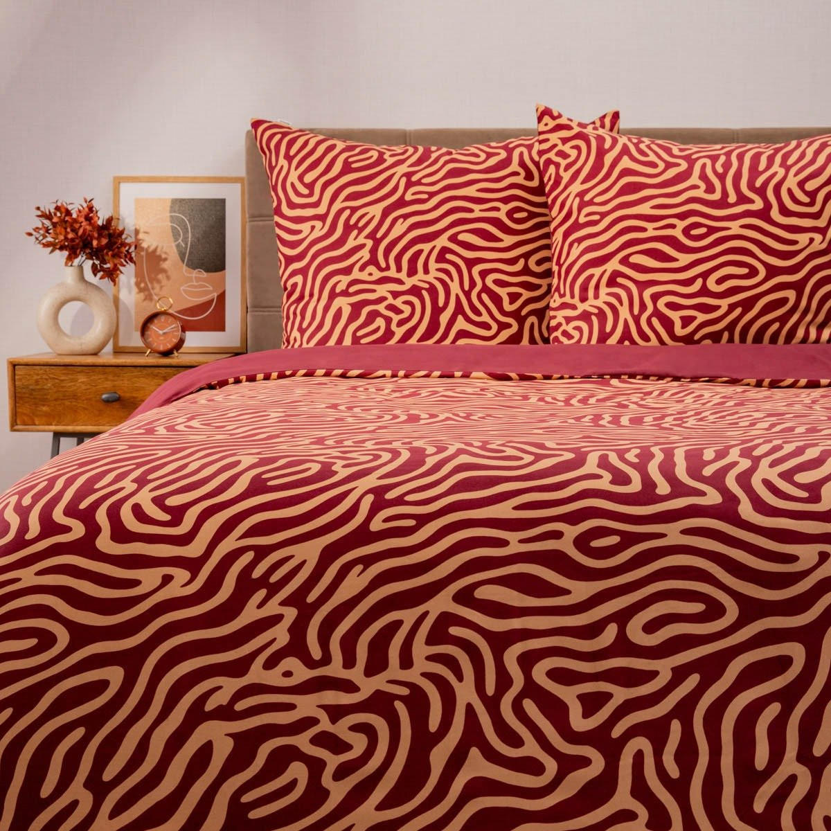 BETTWÄSCHE Hypnotic Mikrofaser 220/200 cm - Multicolor, Textil (220/200cm) - Homla