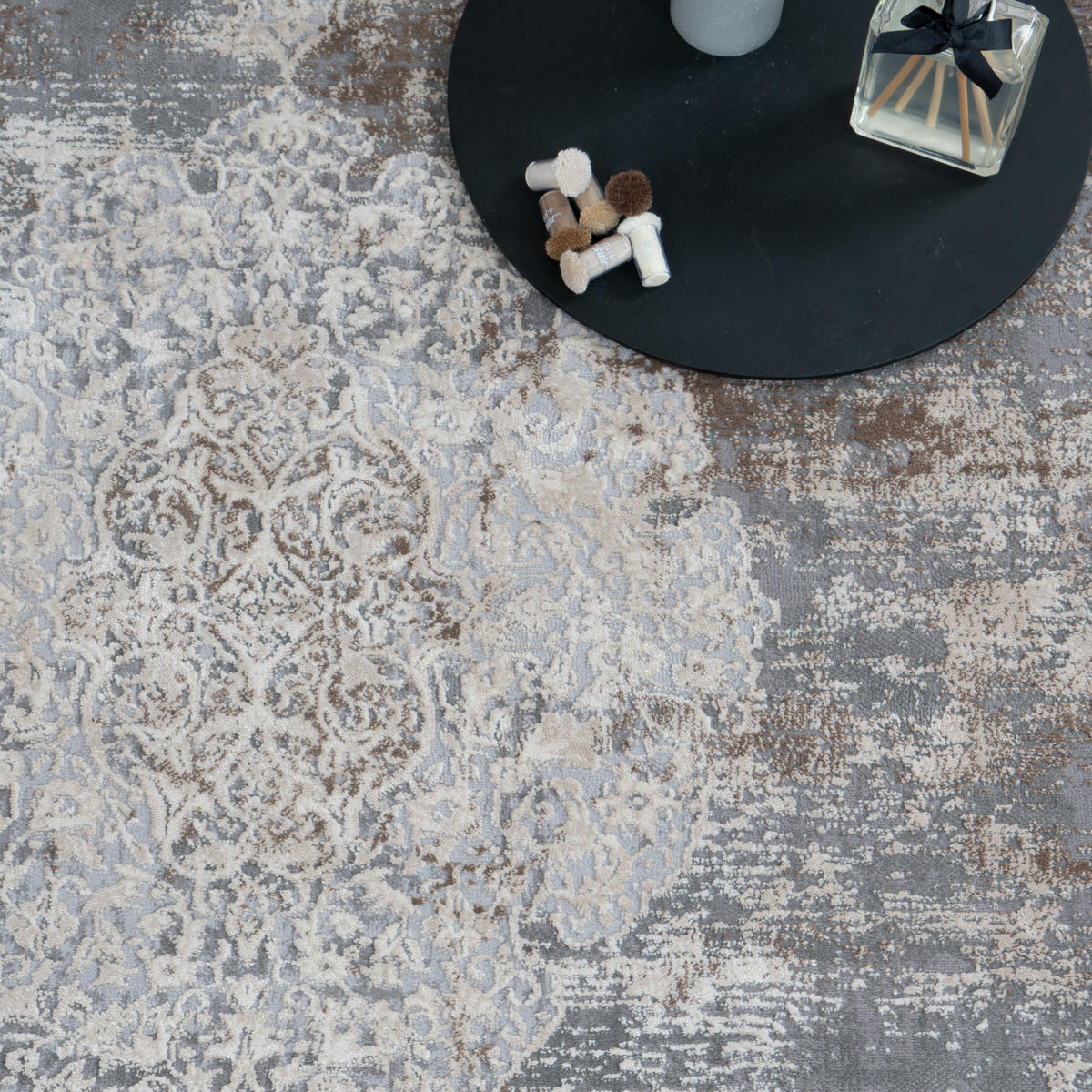 VINTAGE-TEPPICH ALEGRA 160/230 cm Beige - Greige, Naturmaterialien/Textil (160/230cm) - Consilio Concept