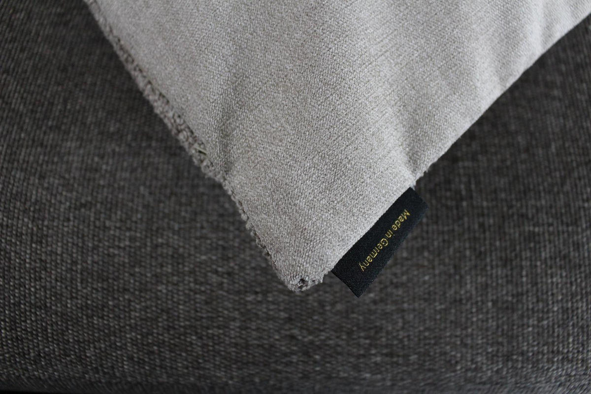 KISSENHÜLLE BAYRON - Taupe, Textil (50/50cm) - Yve! decoration