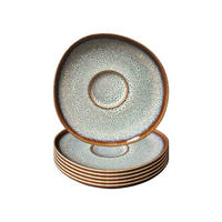 KAFFEEUNTERTASSEN Lave Beige ø 15,2 cm 6er Set - Beige, Keramik (15.2cm) - like.Villeroy & Boch