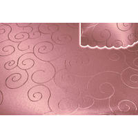 TISCHDECKE 110/180 cm Ornamente Altrosa - Altrosa, Textil (110/180cm) - TiborTex