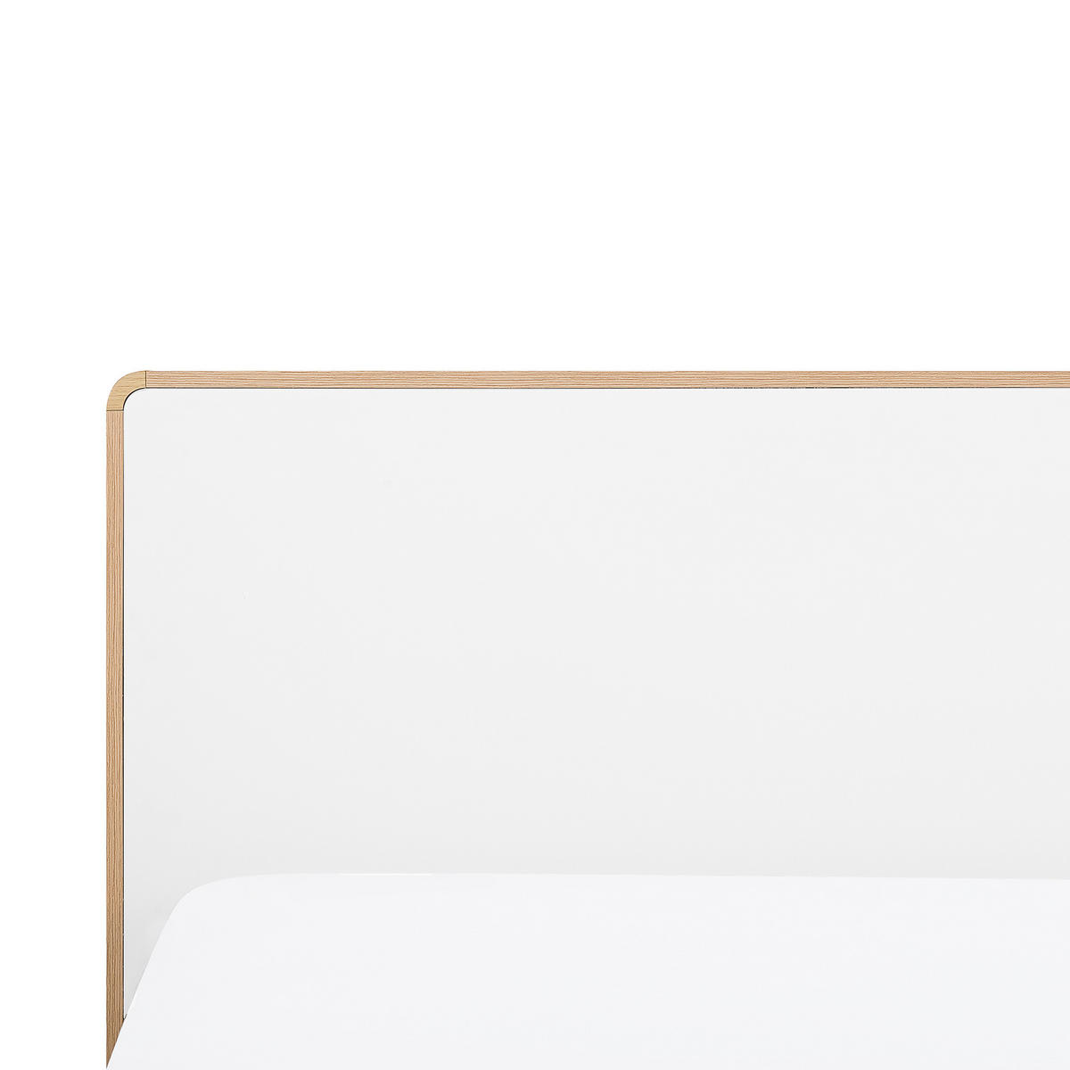 BETT mit Lattenrost 180x200 cm Heller Holzfarbton Serris - Hellbraun, Holzwerkstoff (180/200cm) - Beliani