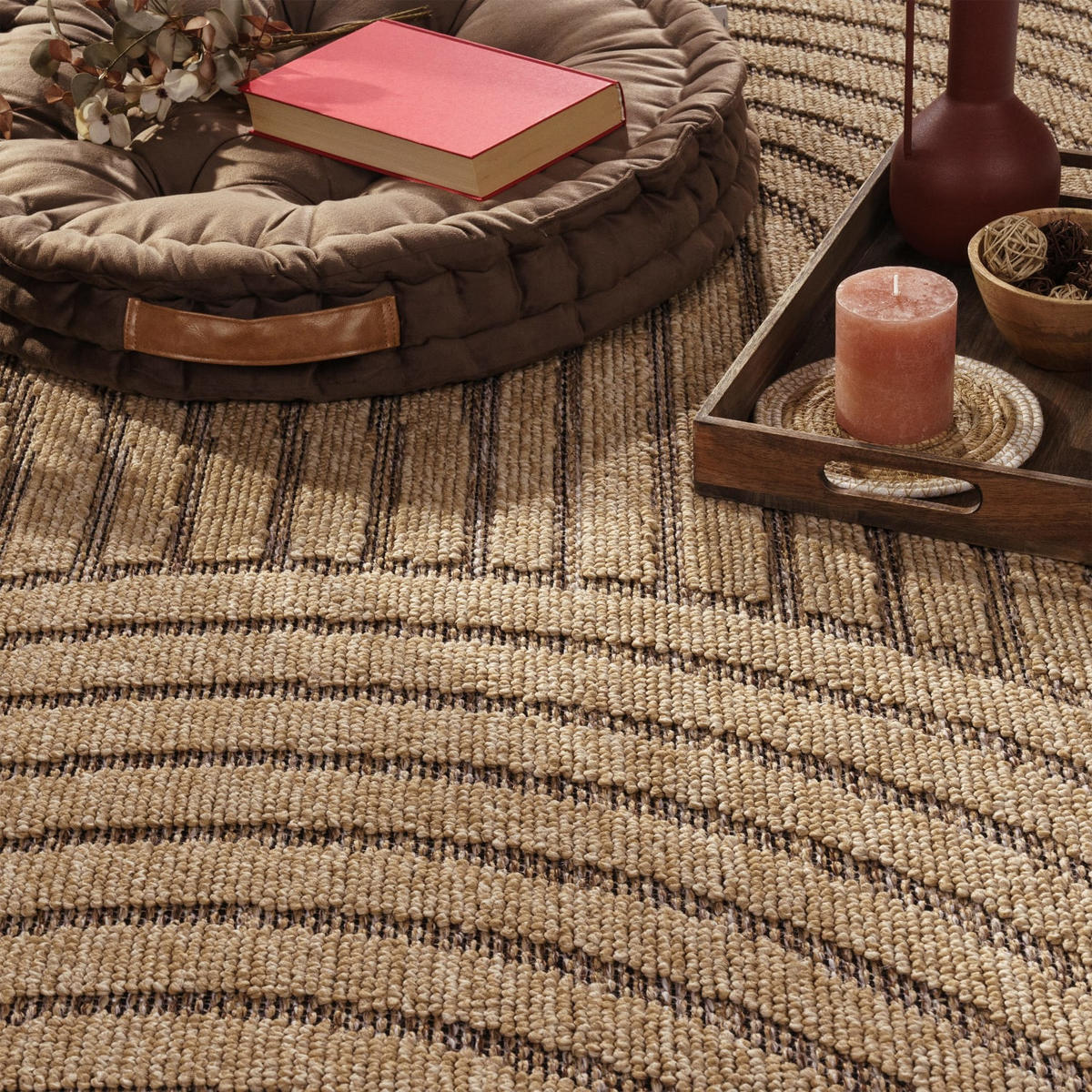 OUTDOORTEPPICH Boho Beige 240 x 340 cm - Beige, Kunststoff (240/340cm) - TT Home
