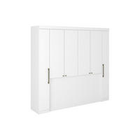 BETTBRÜCKE - 2 Personen - Holz, Platte - Weiß - - Weiß, Holz (160/190cm) - Vente-Unique