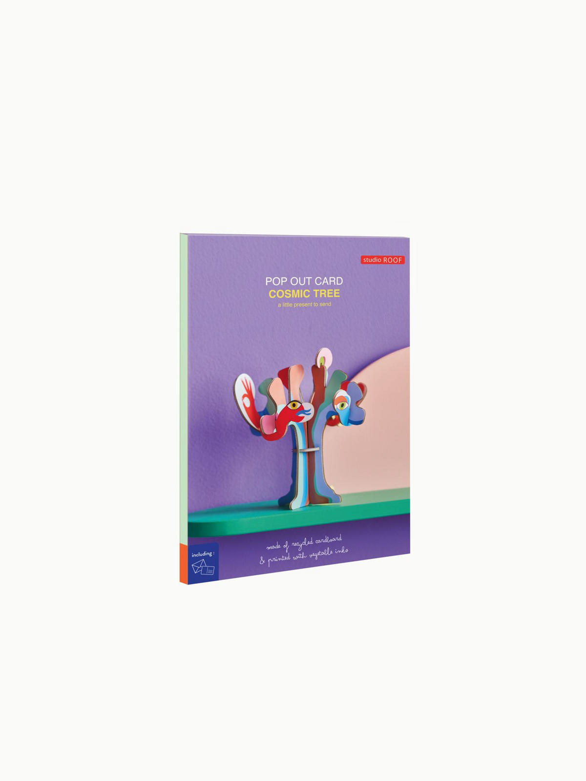 DEKOFIGUR Abstrakter Galaktis 3/11.5 cm - Multicolor, Wellpappe (3/11.5/11cm) - KUNSTLOFT