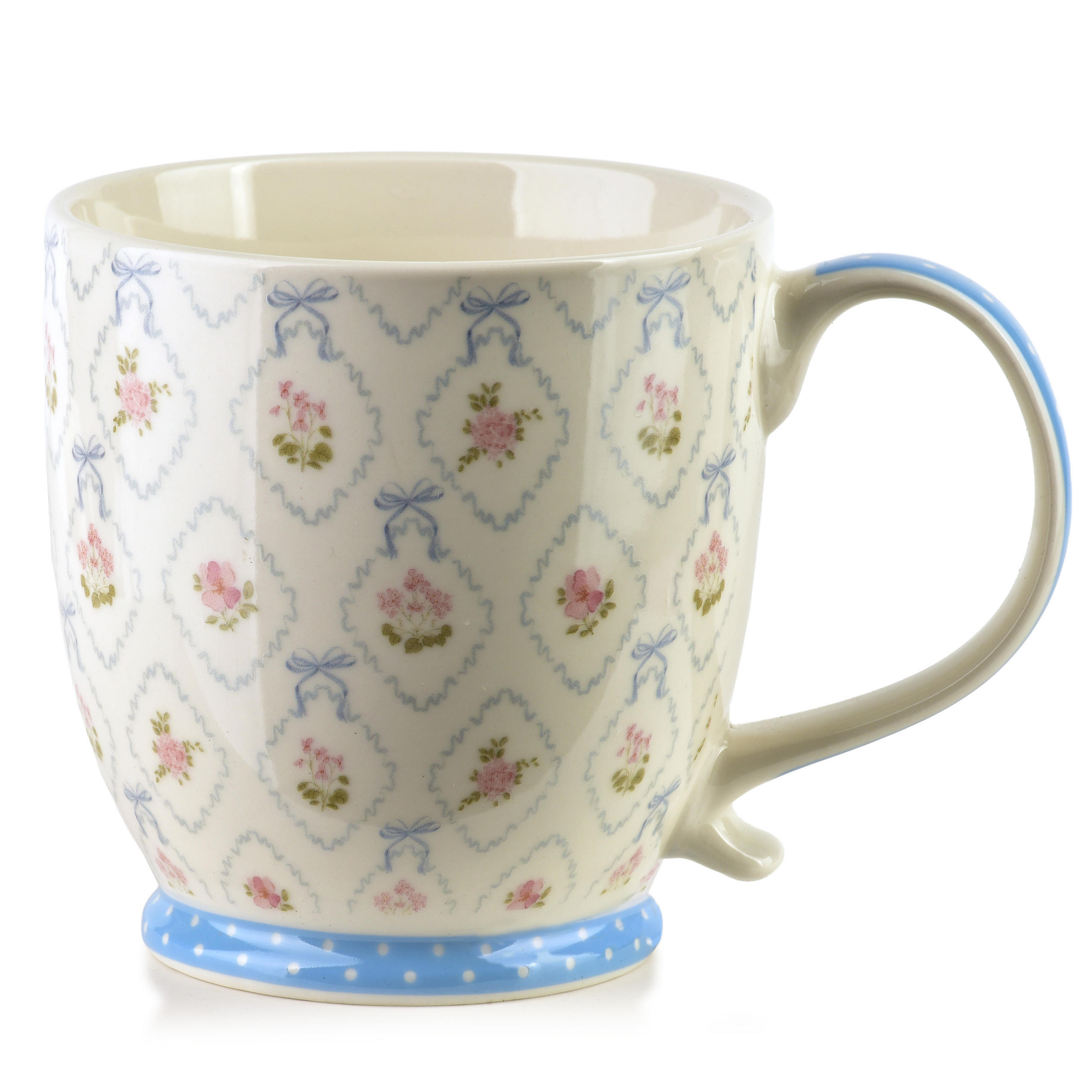 BECHER Sassy 510 ml Porzellan - Blau, Keramik (0.51L) - Mondex