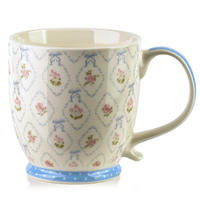 HRNEK SASSY, porcelán, 510 ml, 10 x 14,5 x 10,5 cm - modrá, keramika (0.51L) - Mondex