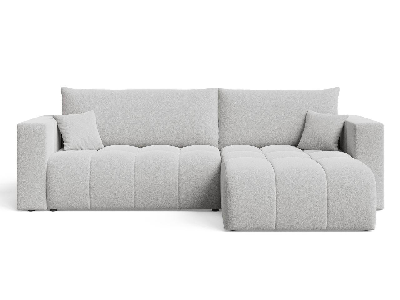 ECKSOFA Neva Grau - Grau, Holz/Textil (280/170cm) - Graingold