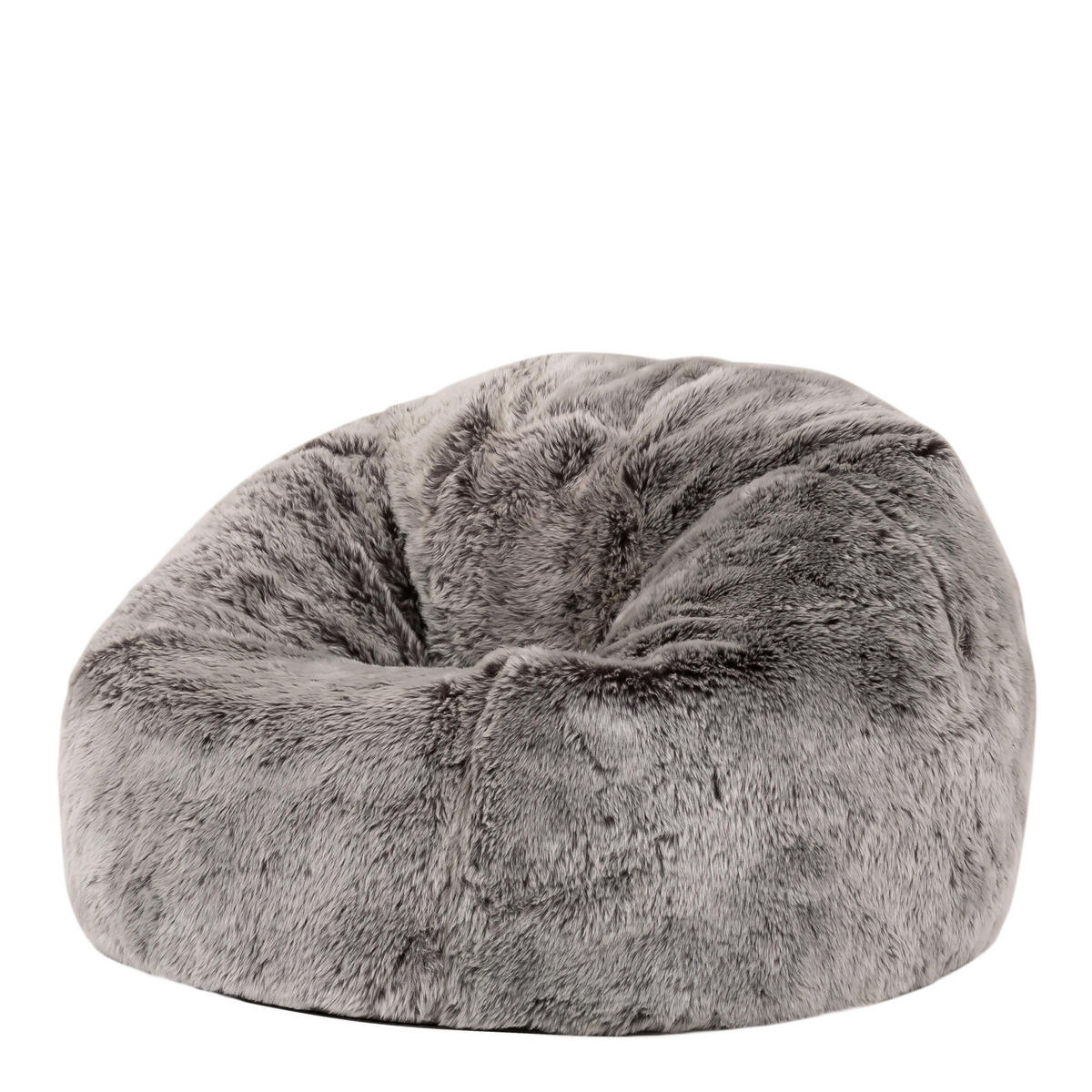 SITZSACK aus Kunstfell für Kinder - Grau, Kunststoff (65/45/65cm) - icon