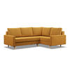 ECKSOFA Blank rechts gelb - Gelb, Textil (223/172cm) - SIMKAM Furniture