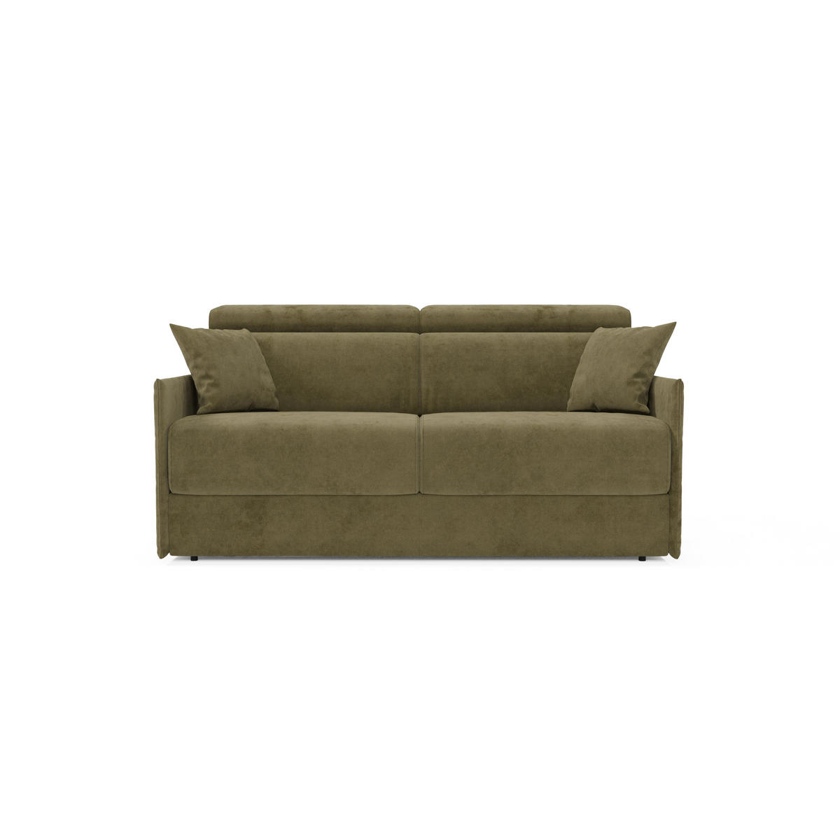 LINEARSOFA Miryam - Grün, Metall (149/83/98cm) - Divani.store