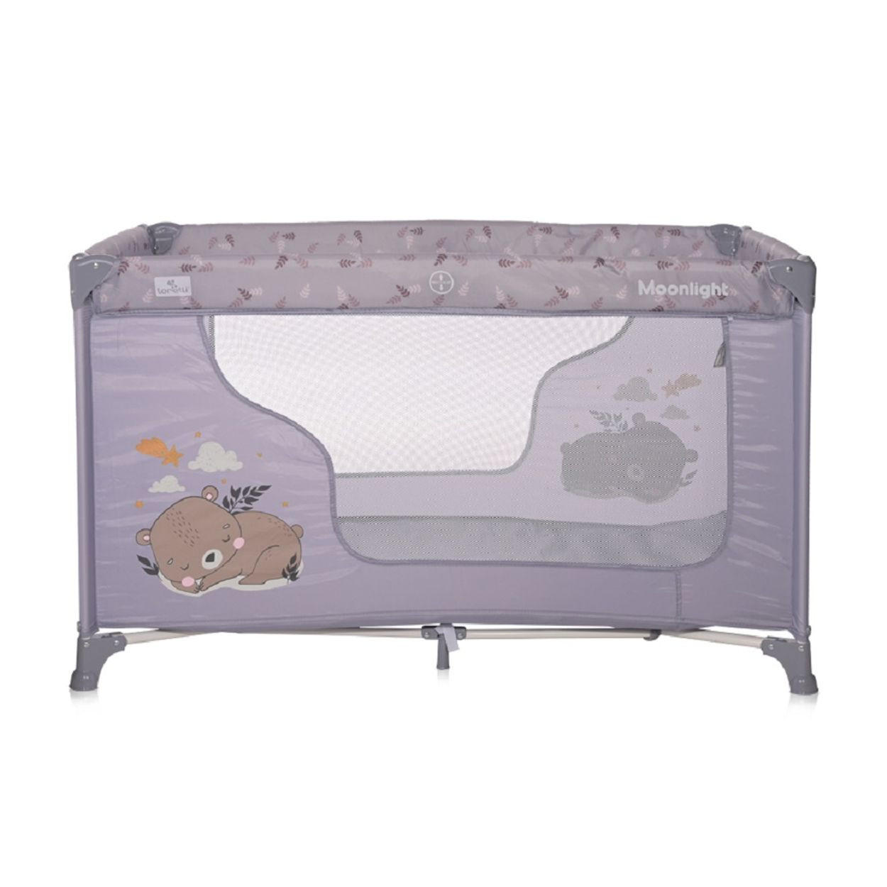 Thumbnail - Lorelli Baby, Violett, Kunststoff, 60x120 cm, Babymöbel, Babybetten, Reisebetten