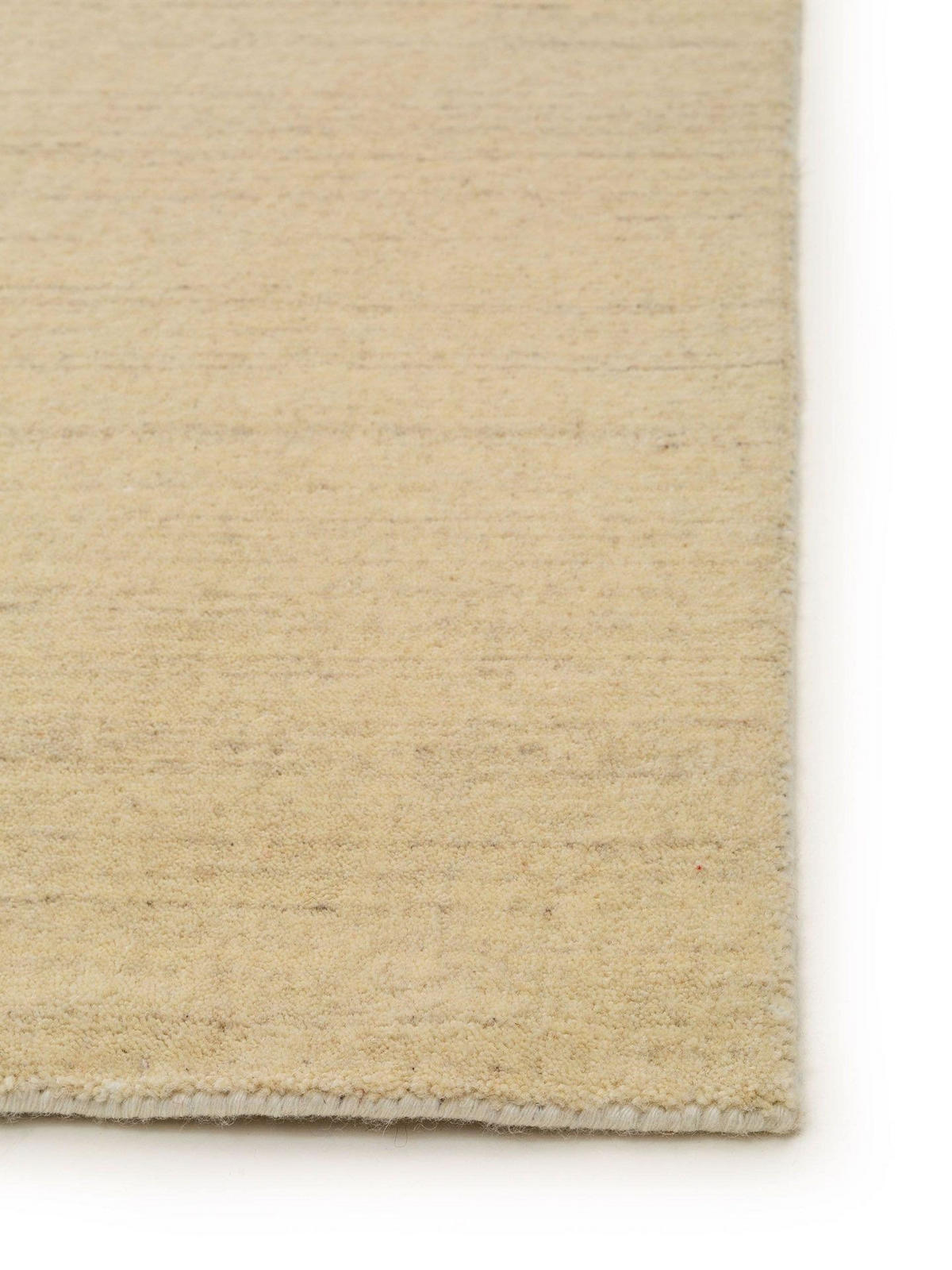 WOLLTEPPICH-LÄUFER Jamal Cream 70x200 cm - Beige, Textil (70/1cm) - KUNSTLOFT
