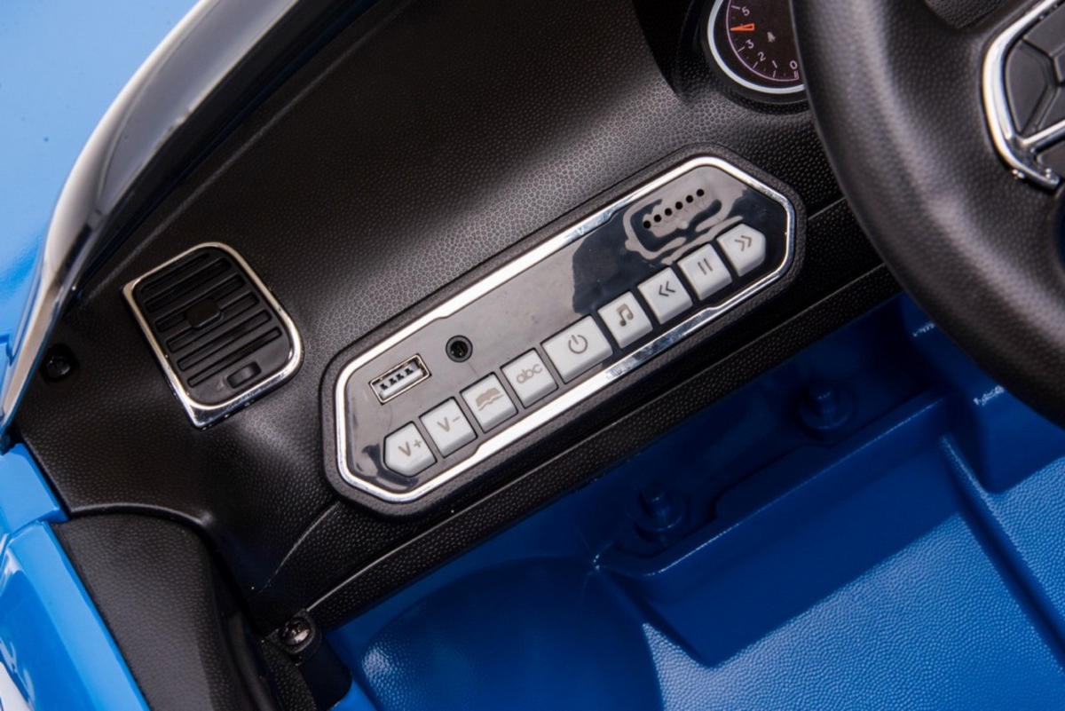 KINDER ELEKTROAUTO Jeep Grand Cherokee blau - Blau, Kunststoff (114/76/58cm) - TPFLiving