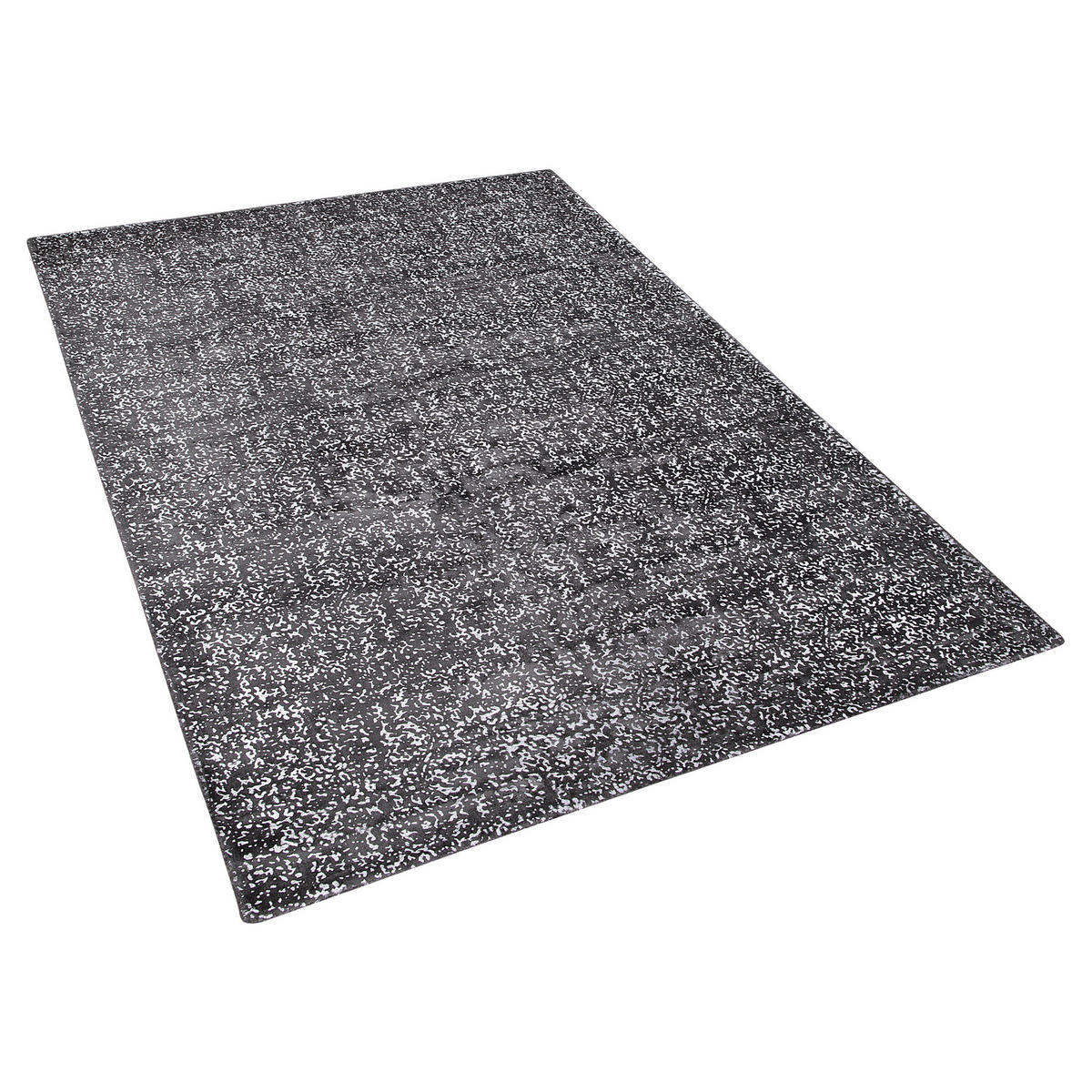 KURZFLOR-TEPPICH Esel 200/140 cm - Grau, Naturmaterialien (140/200cm) - Beliani