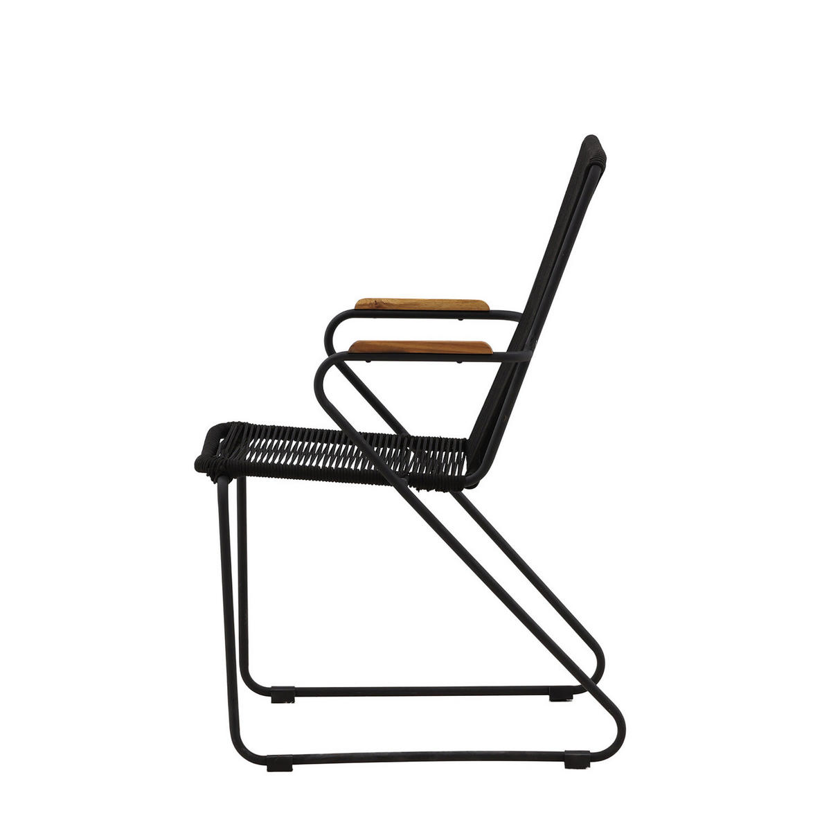 GARTENSTUHL - Schwarz, Textil (60/93/63cm) - home24