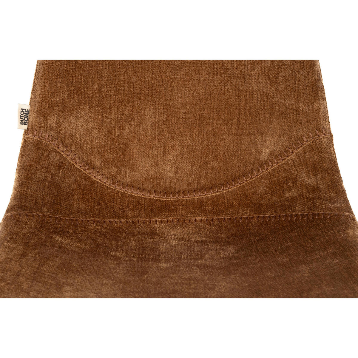 ESSZIMMERSTUHL Franky Cognac - 2 er Set - Cognac, Metall (46/83/56cm) - Dutchbone