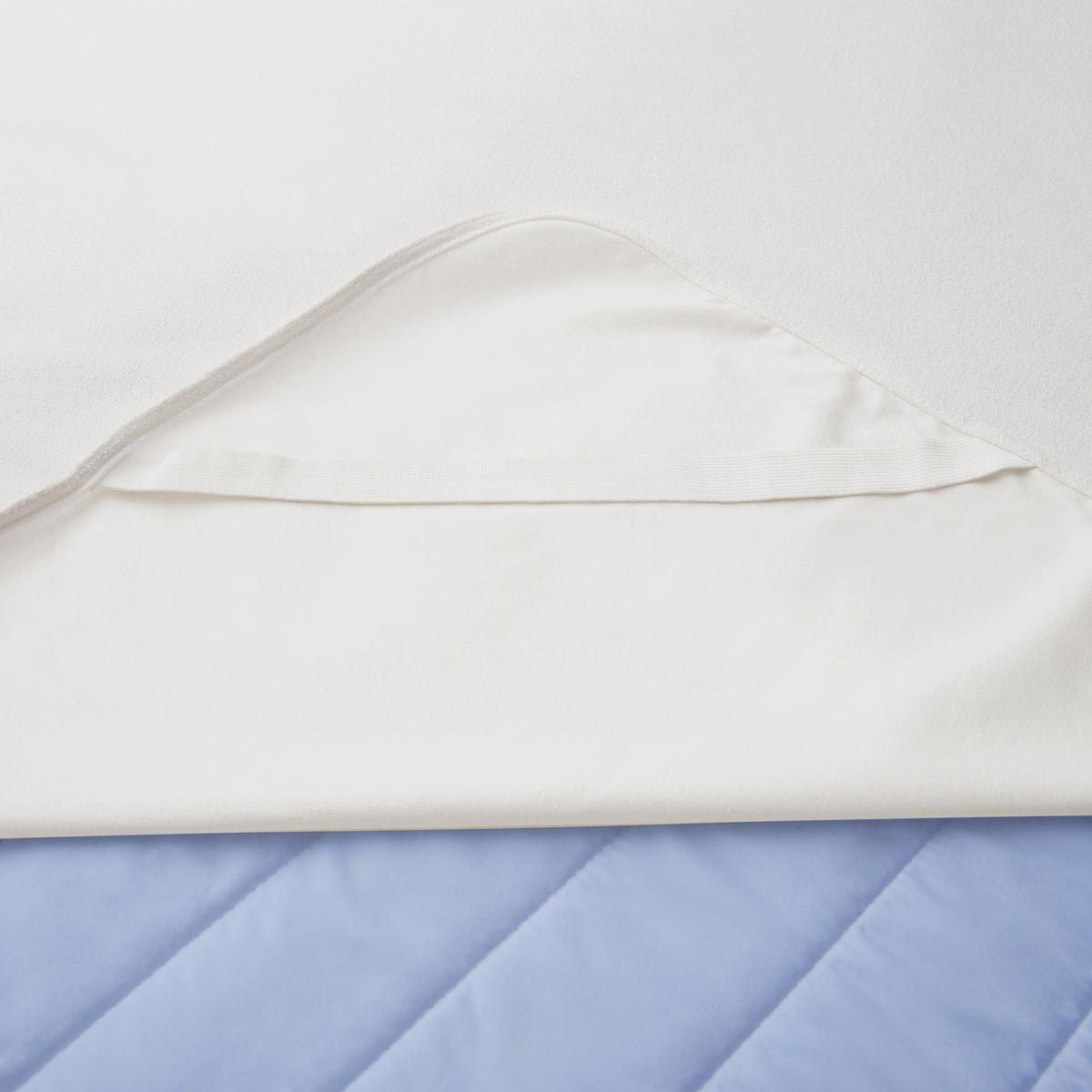 MATRATZENAUFLAGE 120x200 cm - Wasserdichter und waschbarer Matratzenschoner - Weiß, Textil (120/200cm) - Mister Sandman