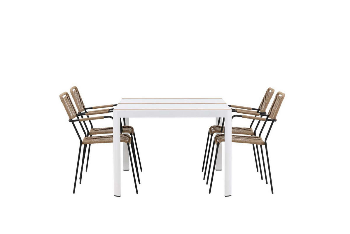 GARTENSET braun - Braun, Holzwerkstoff - ebuy24