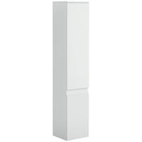 HOCHSCHRANK DE-12518 30/28/152 cm mit 2 Türen Weiß - Weiß, Holzwerkstoff (28/152.5/30cm) - ComfortXL